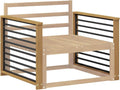 Hochwertige Armlehnen Modul 2 pcs Weiss 80 x 6 x 61 cm Massivholz Akazie Akazienholz Armliegen Coole Bankmodule geeignet fuer den Ausseneinsatz geeignete Moebel vielseitiger Armrest fuer Zuhause Variante 599