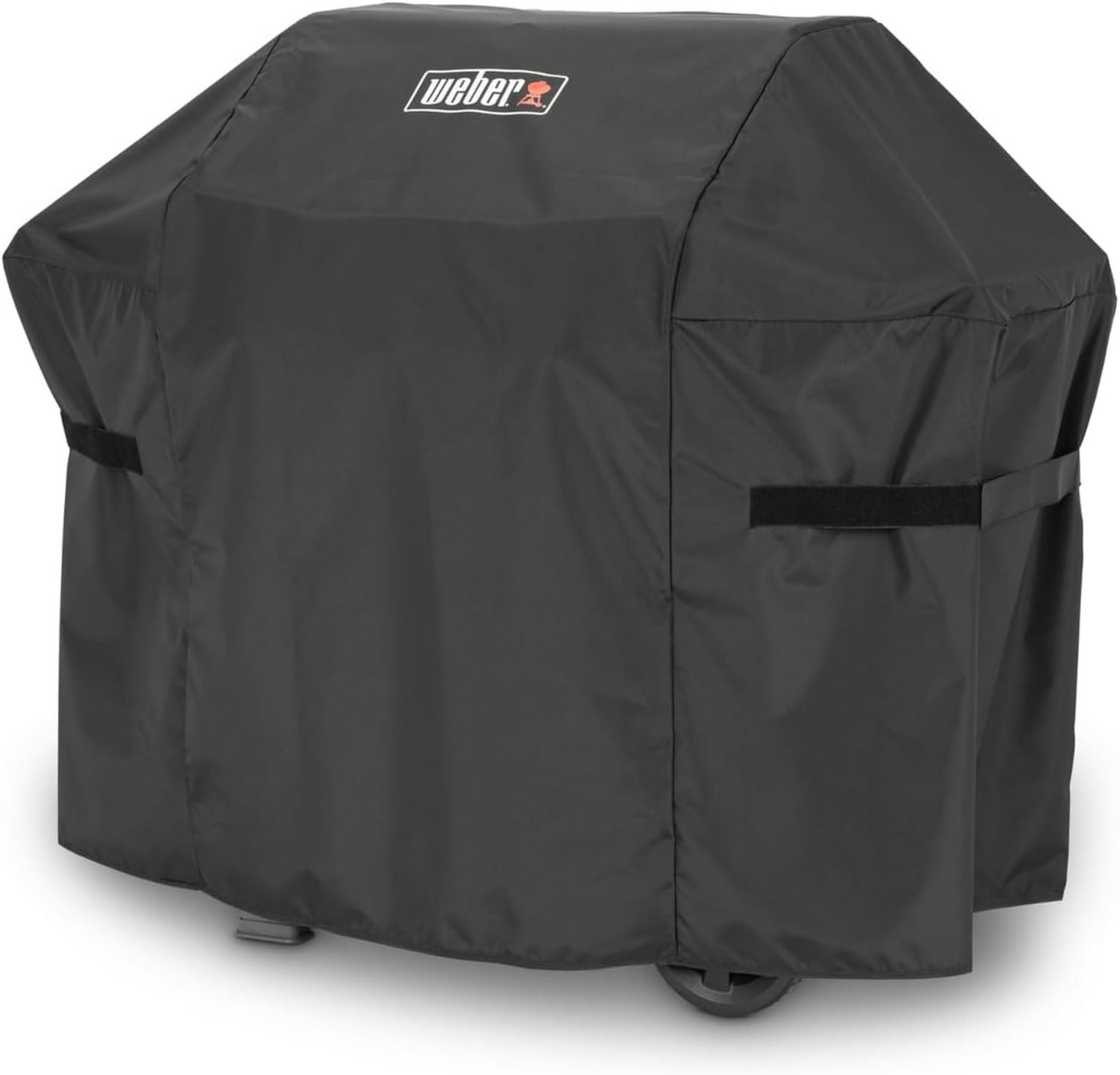 Hochwertige Premium Grillabdeckhaube geeignet fuer Spirit Spirit II 300er Modelle atmungsaktiv UV wasserbestaendig ausgestattet mit Klettverschluss zum Befestigen Grillcover BBQ Abdeckung schwarz 7183 Variante 300