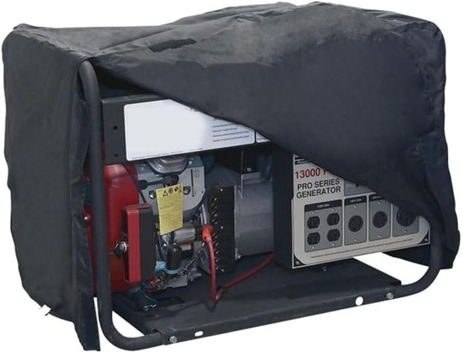 Hochwertige Cabilock wasserdichte Generator Abdeckung Staubdicht und Uv Schutz Robuste Oxford StoffhueLle geeignet fuer Stromgenerator schwarz 25 98 X 20 08 X 20 08 Zoll Variante 950
